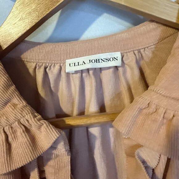 Ulla Johnson Frankie Tunic in Pale Oak 4 Bohemian Feminine Romantic Elegant Boho - Picture 5 of 9